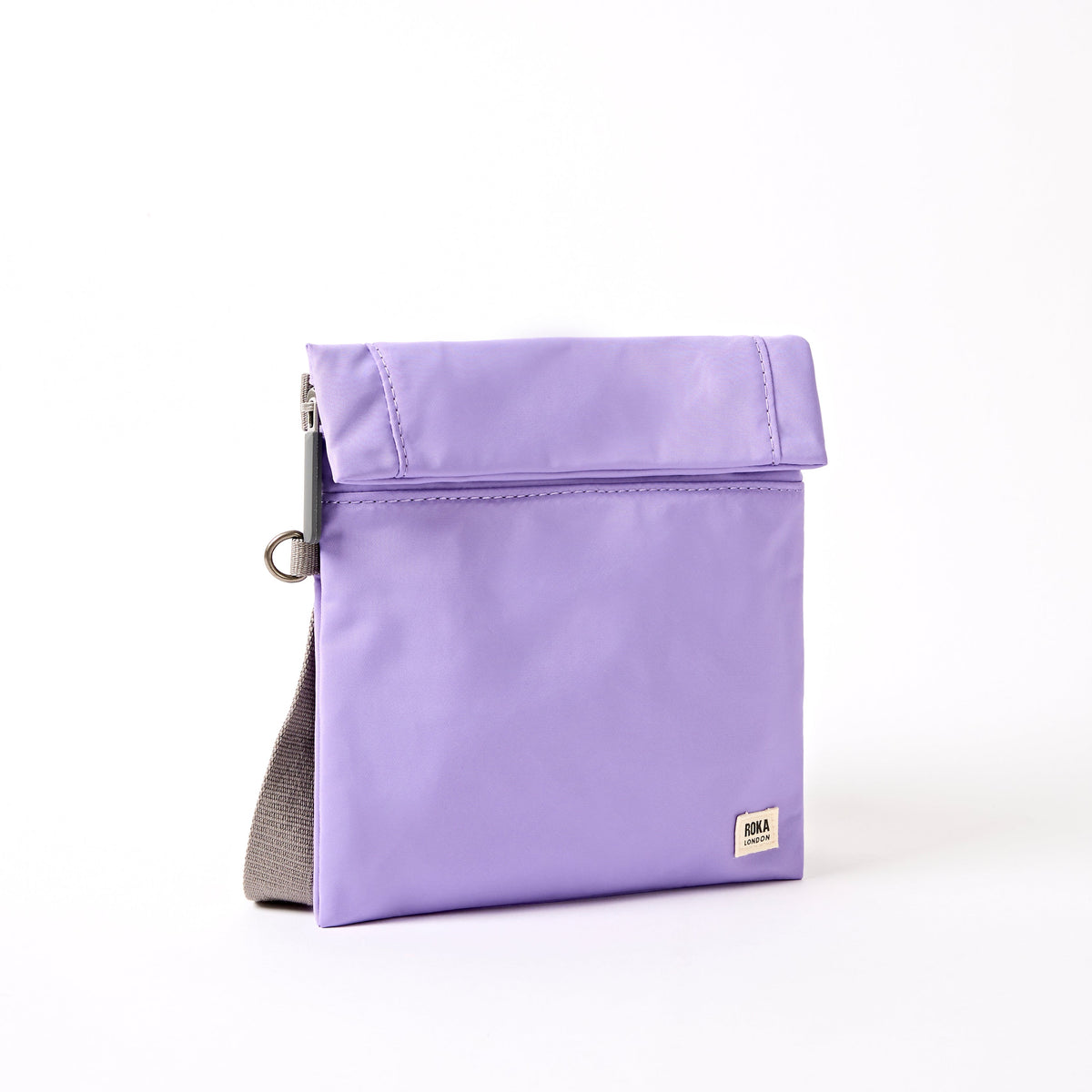 ROKA London - Stratford S crossbody-väska #Färg_Thistle_Bloom