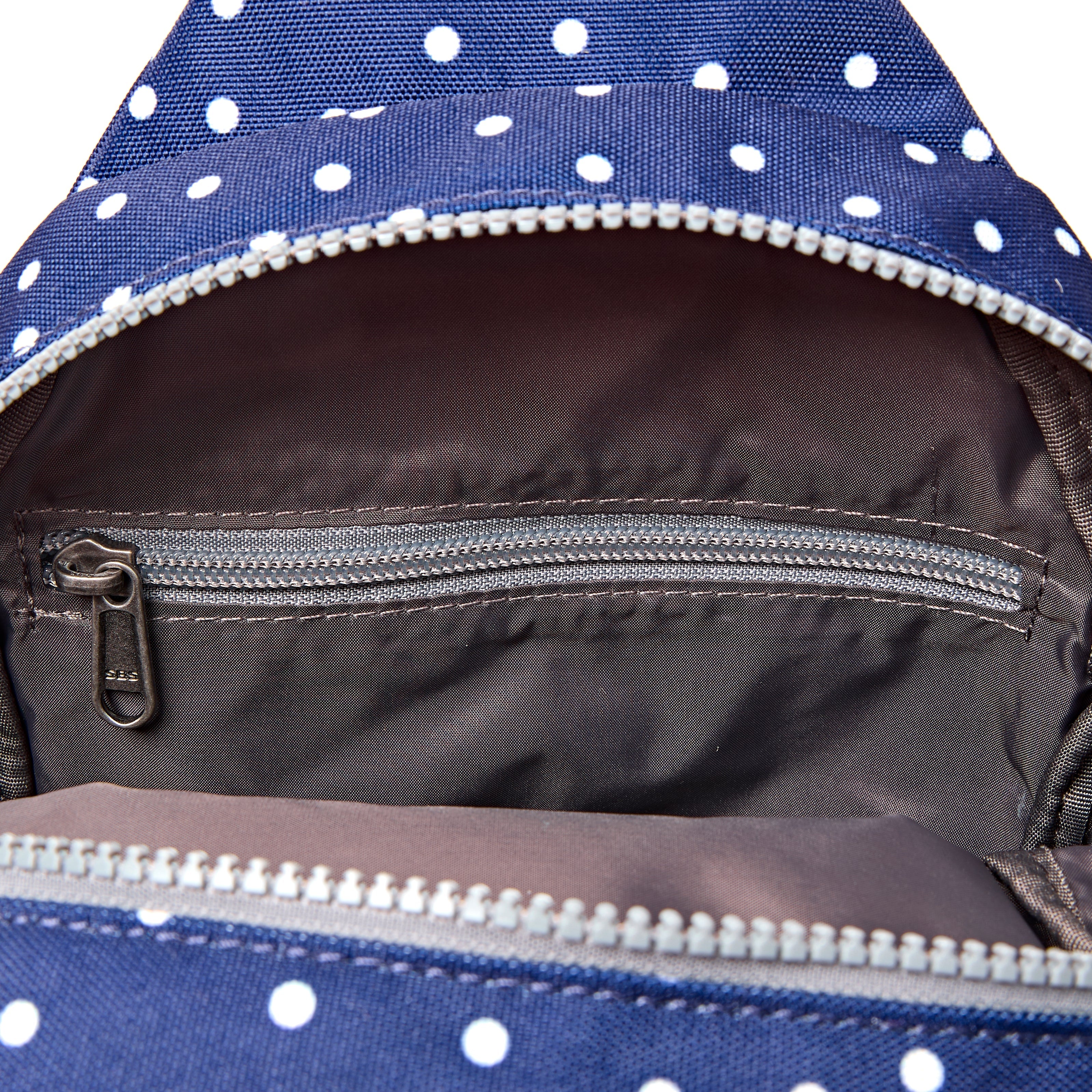 ROKA London - Willesden L slingväska #Färg_Navy_Polka_Dot