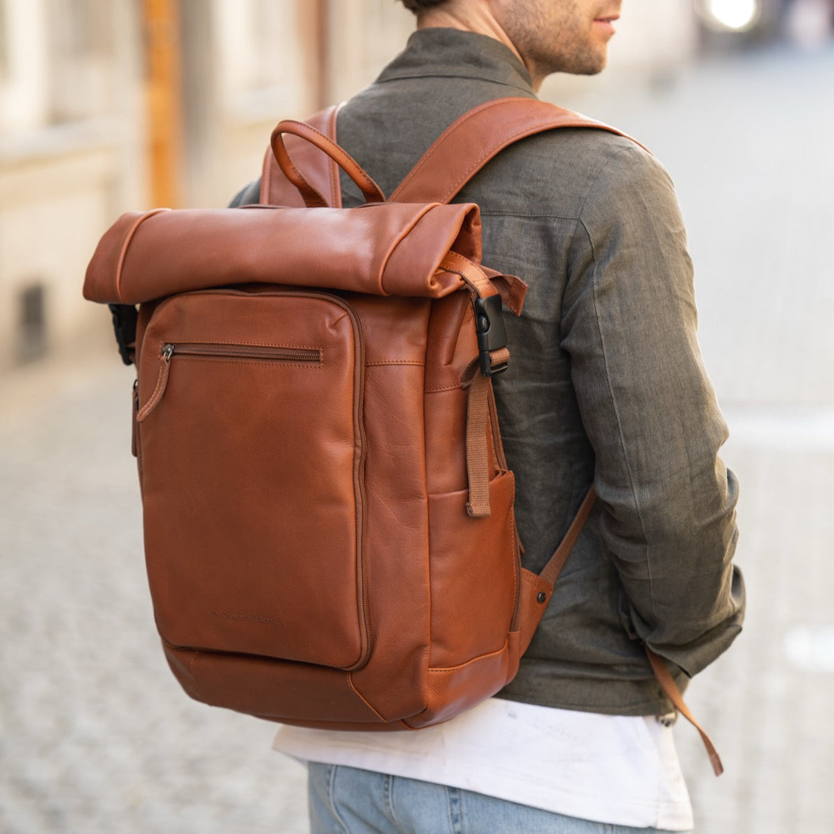Remo Ryggsäck #Färg_Cognac