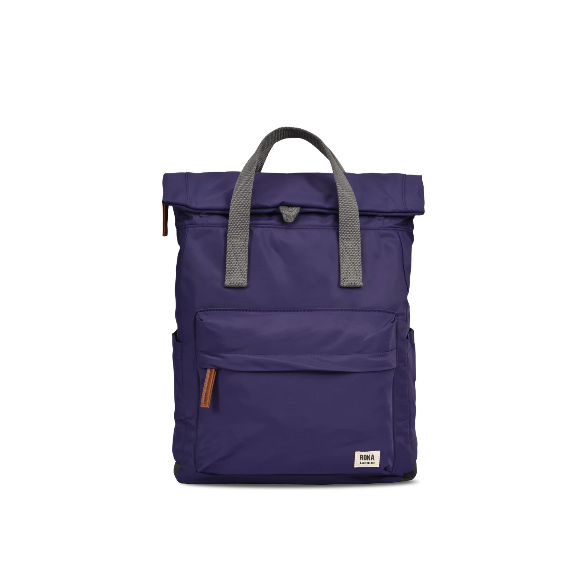 ROKA London - Canfield M rolltop-ryggsäck #Färg_Mulberry