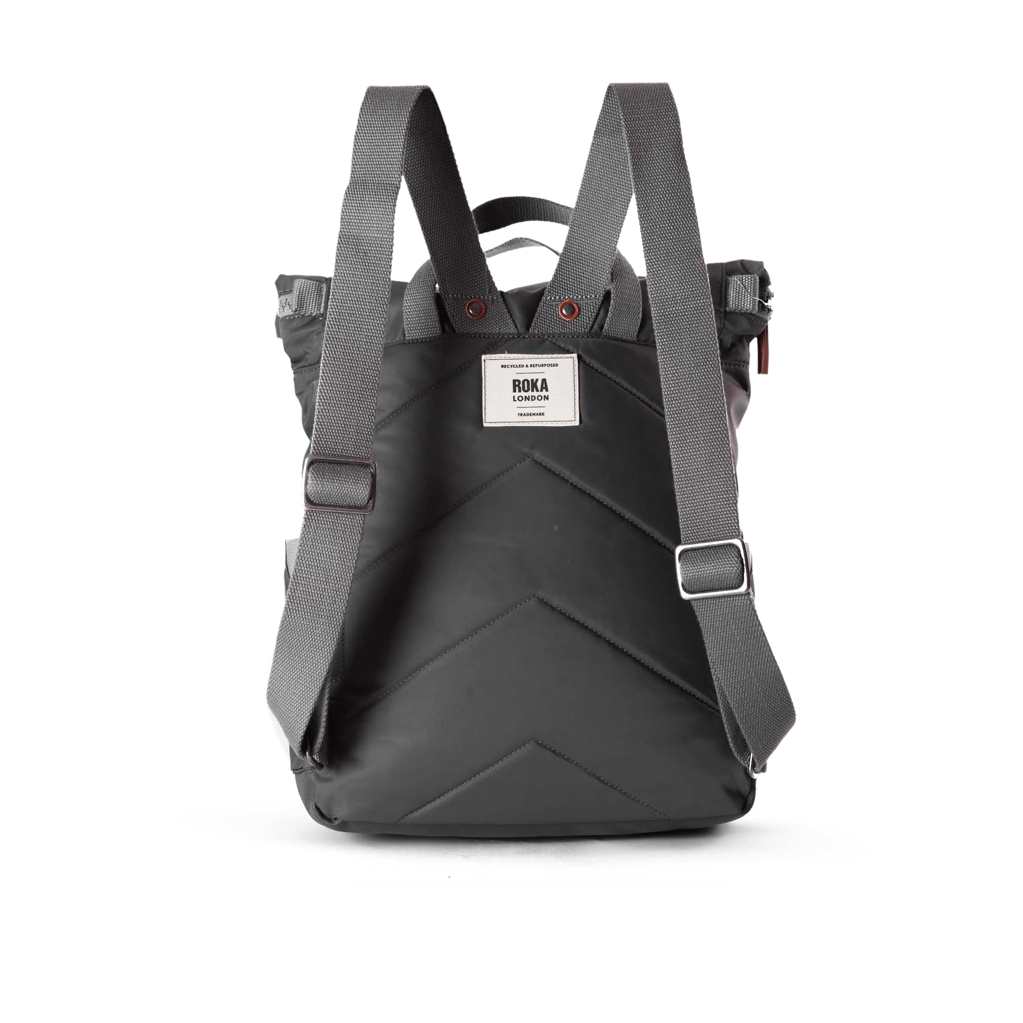 ROKA London - Canfield M rolltop-ryggsäck #Färg_Graphite