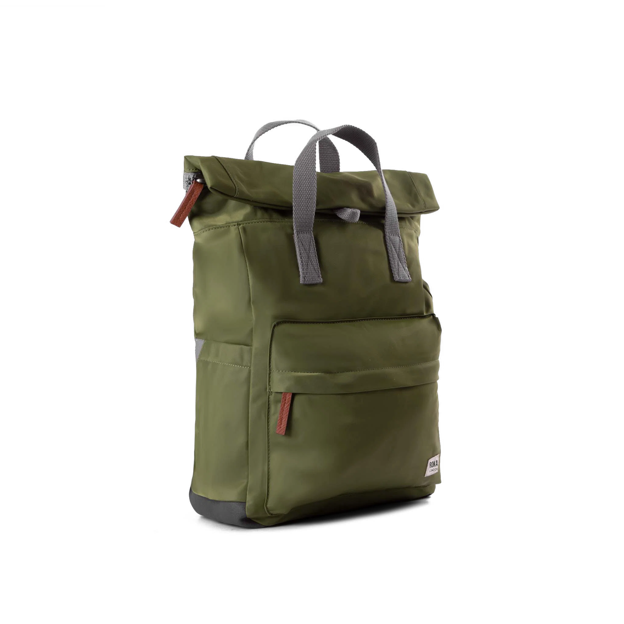 ROKA London - Canfield M rolltop-ryggsäck #Färg_Avocado
