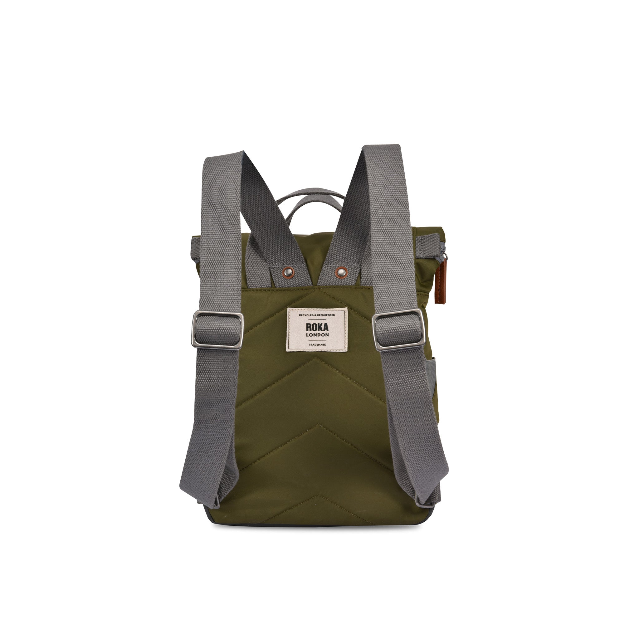 ROKA London - Canfield S rolltop-ryggsäck #Färg_Military