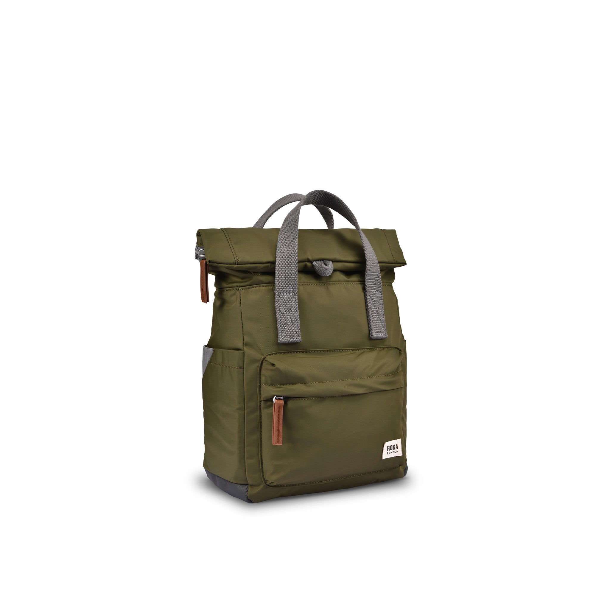 ROKA London - Canfield S rolltop-ryggsäck #Färg_Military