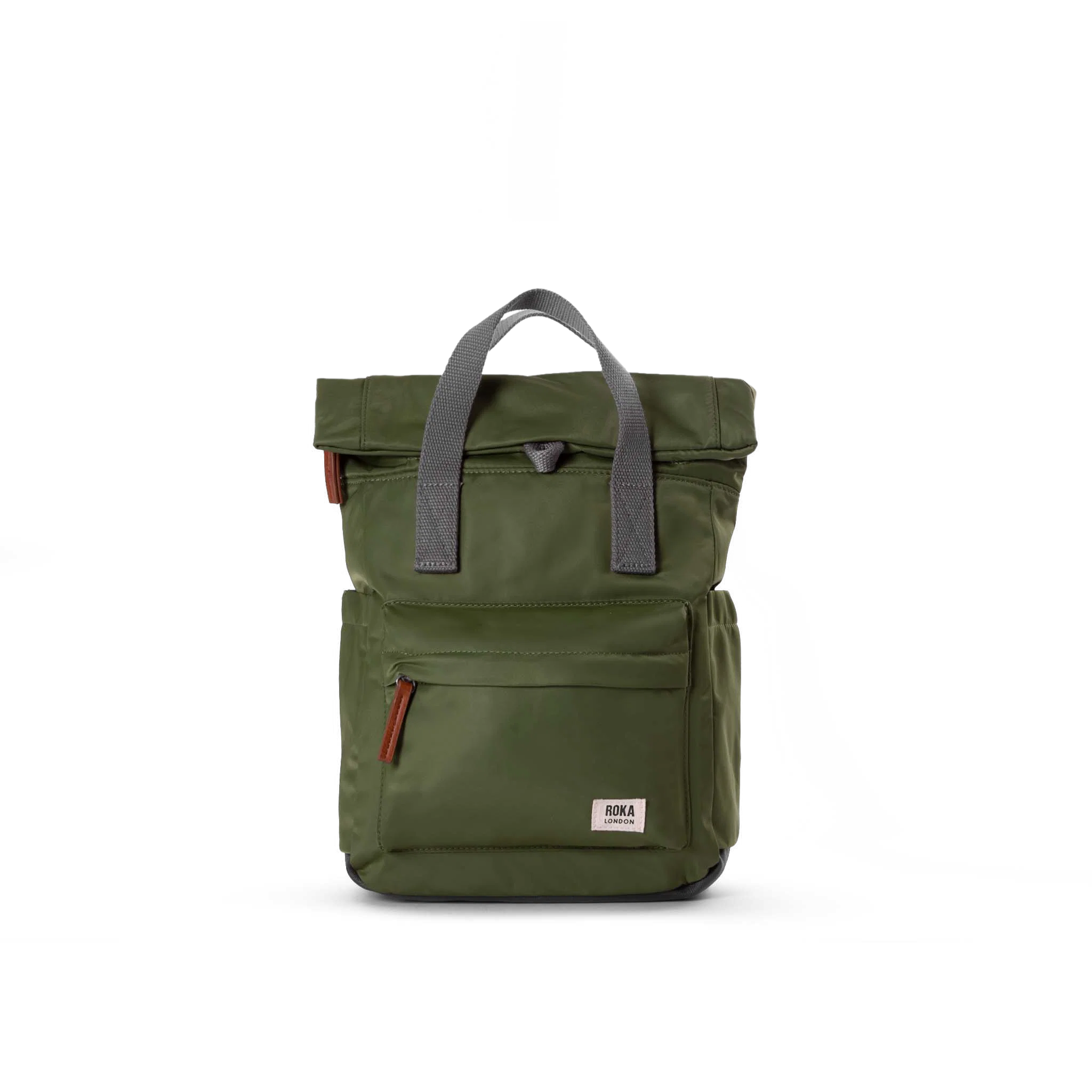 ROKA London - Canfield S rolltop-ryggsäck #Färg_Avocado