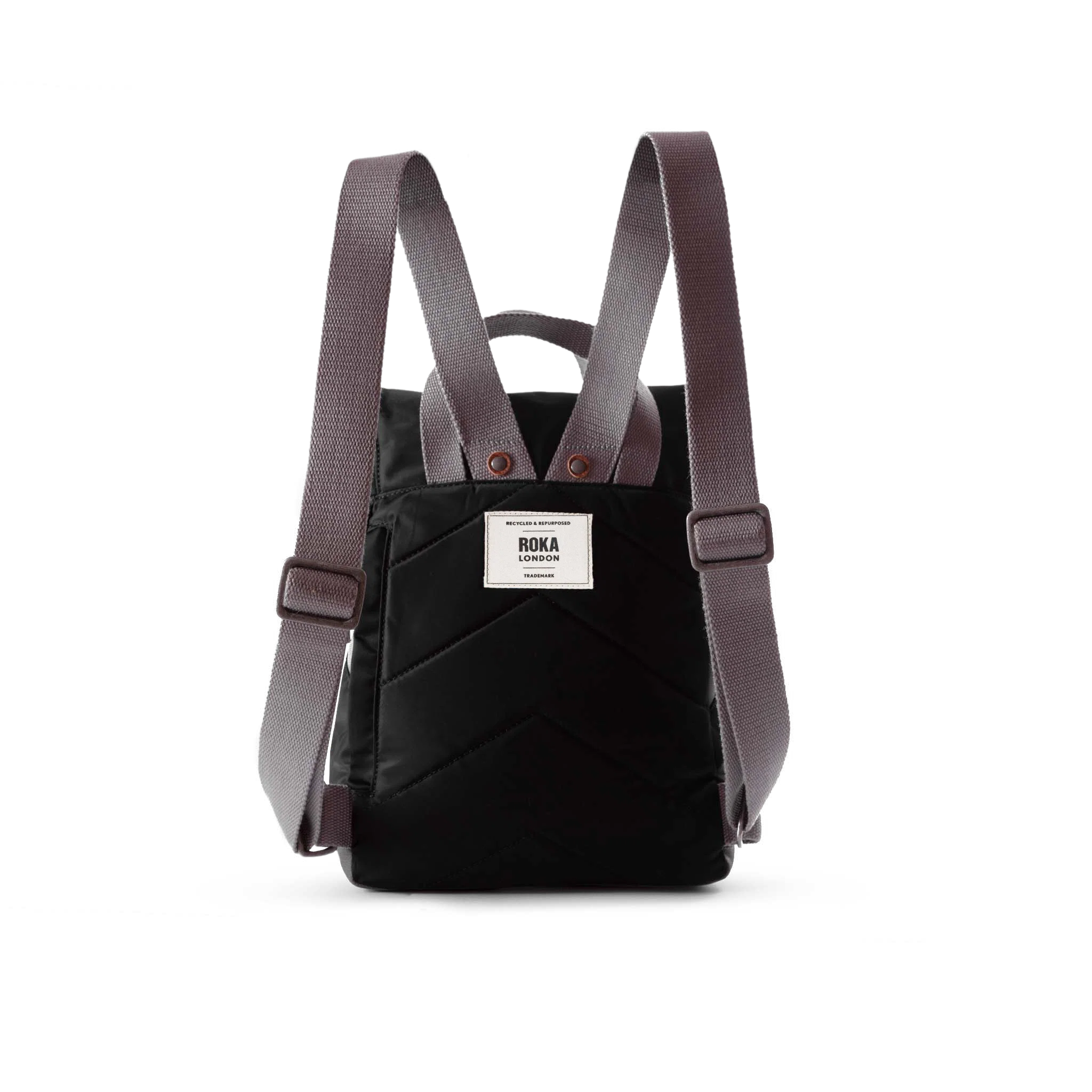 ROKA London - Canfield S rolltop-ryggsäck #Färg_Black