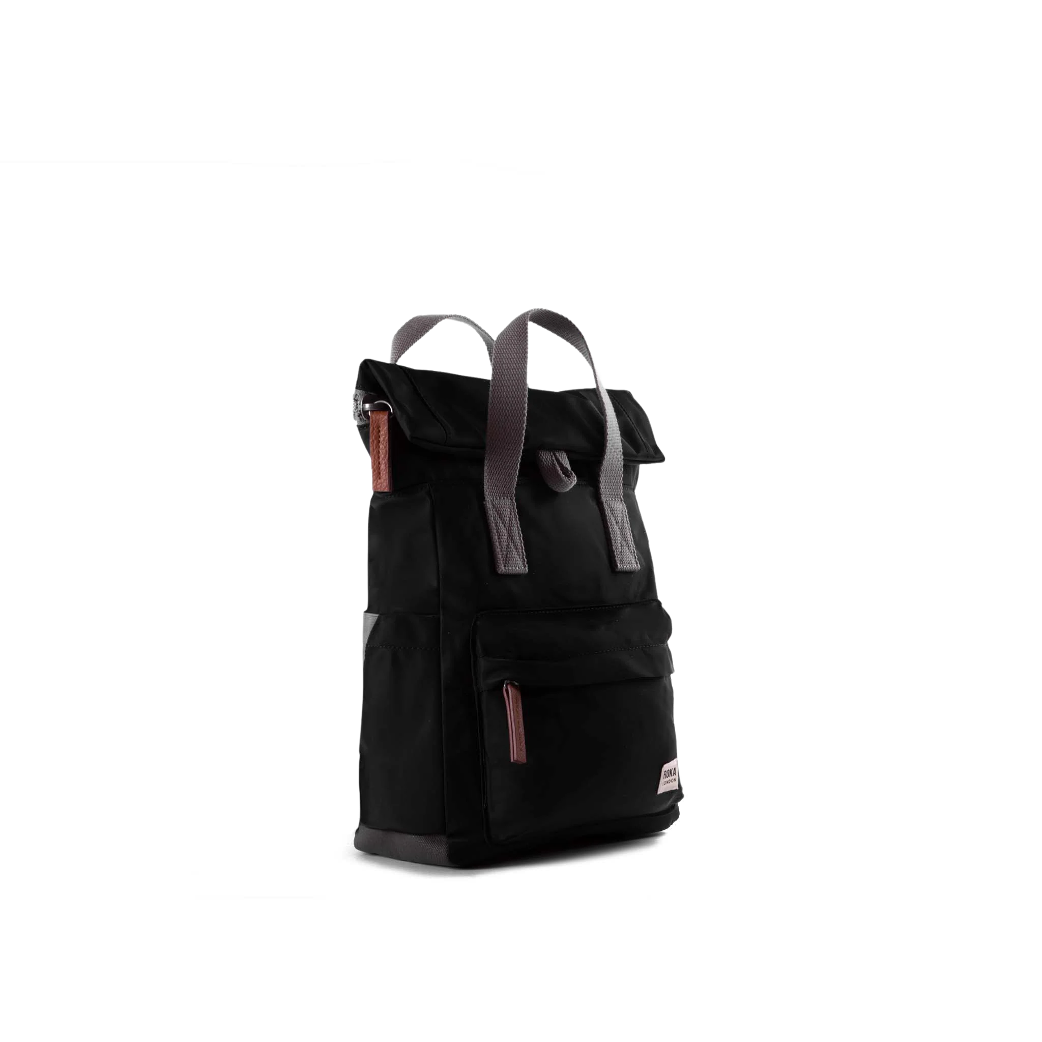 ROKA London - Canfield S rolltop-ryggsäck #Färg_Black