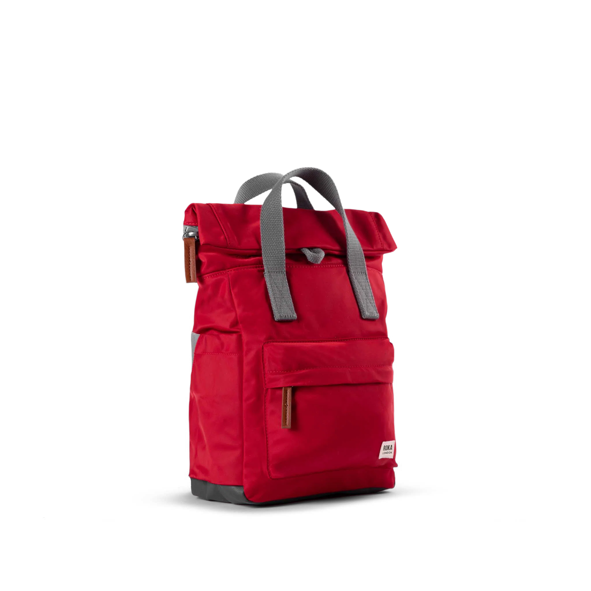 ROKA London - Canfield S rolltop-ryggsäck #Färg_Cranberry