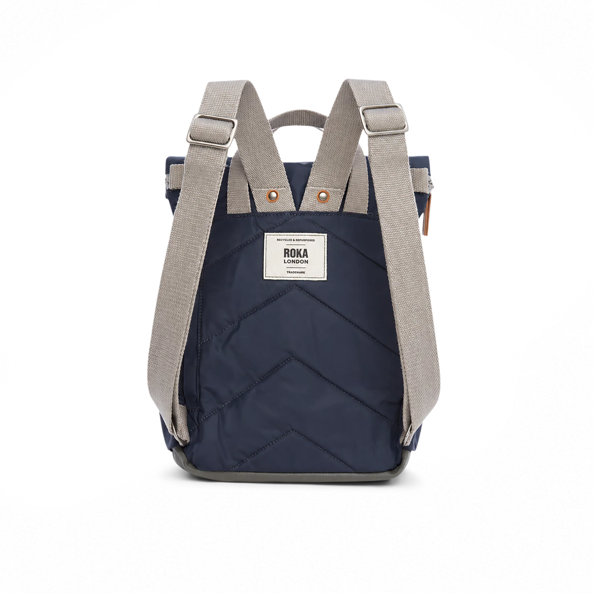 ROKA London - Canfield S rolltop-ryggsäck #Färg_Midnight
