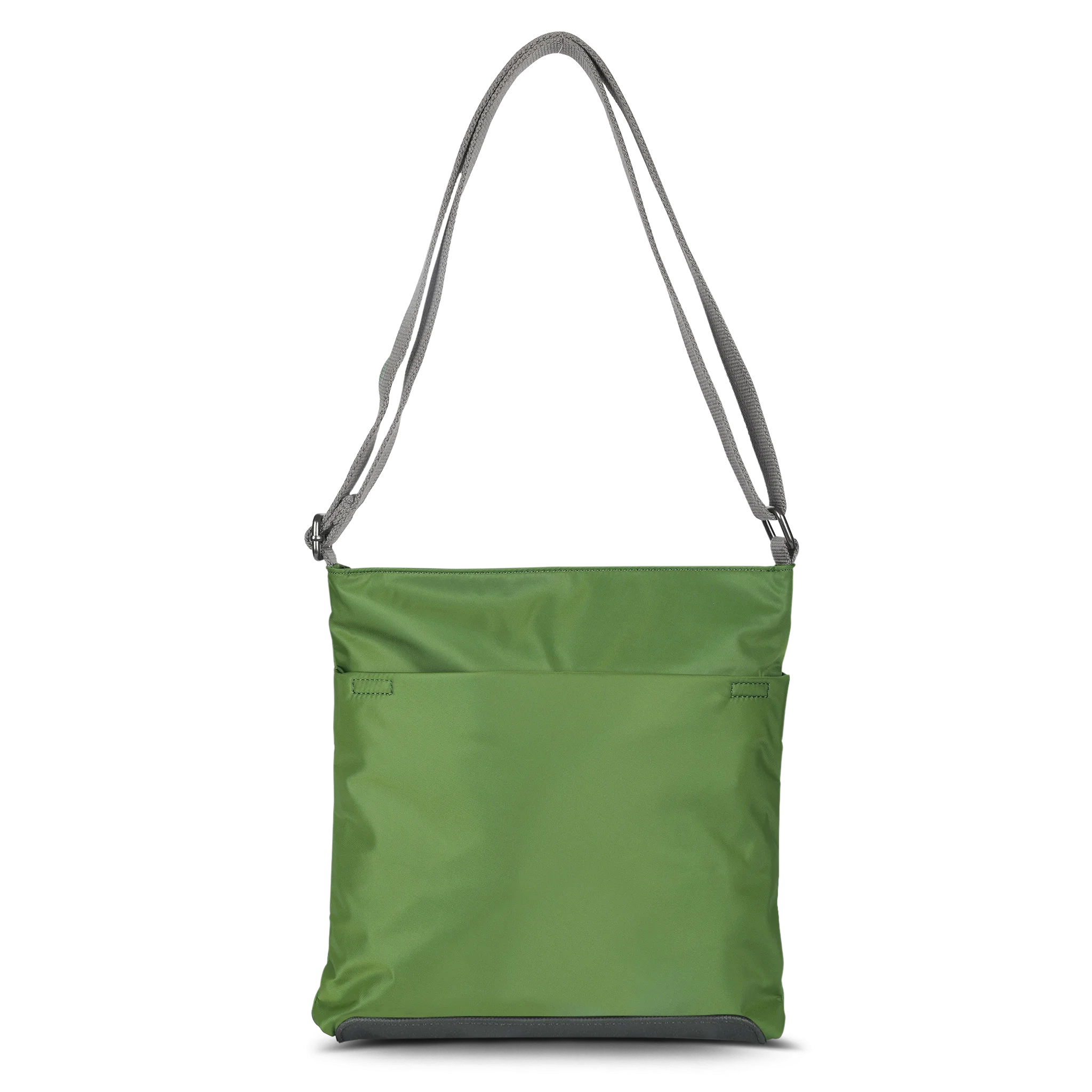 ROKA London - Kennington M crossbody-väska #Färg_Avocado