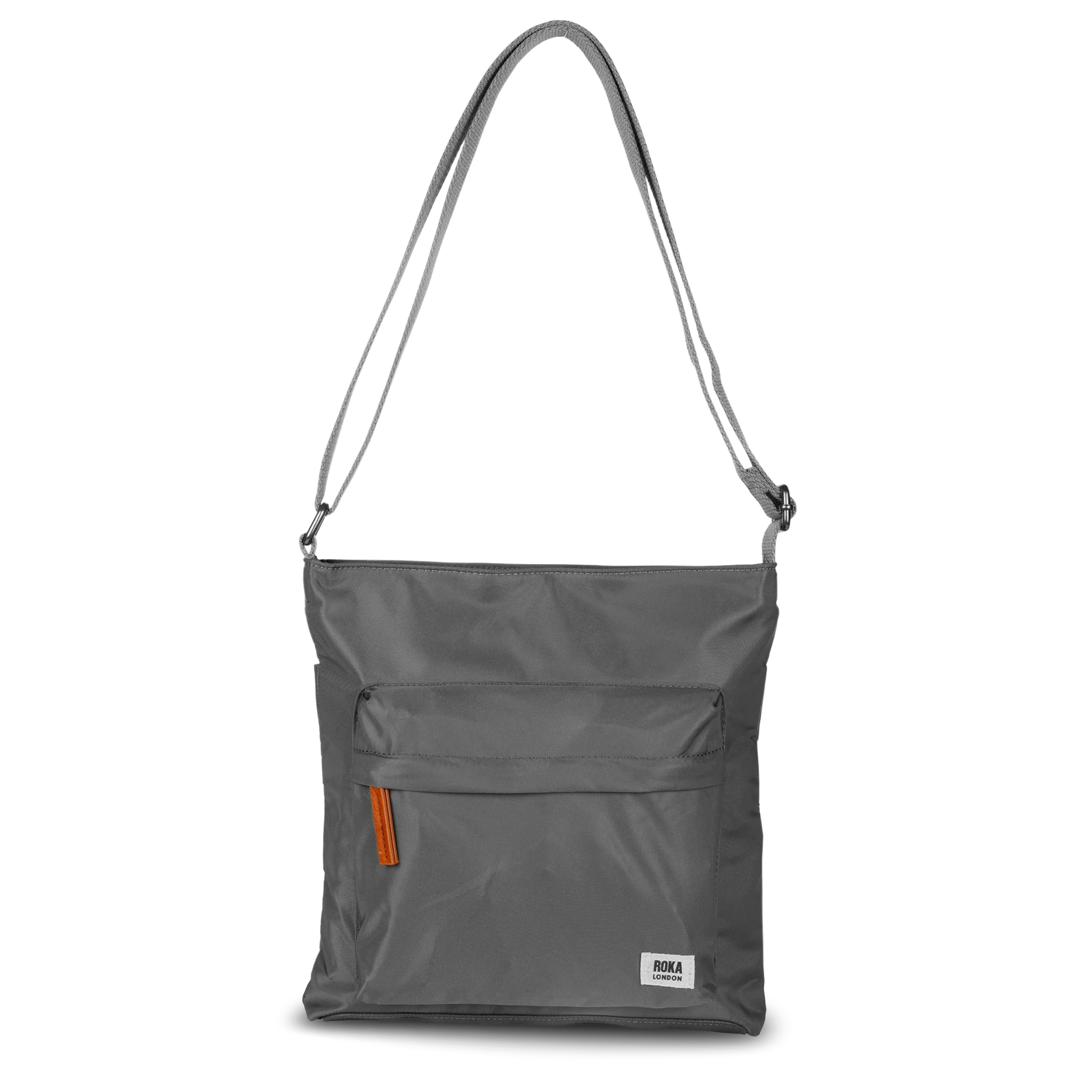 ROKA London - Kennington M crossbody-väska #Färg_Graphite