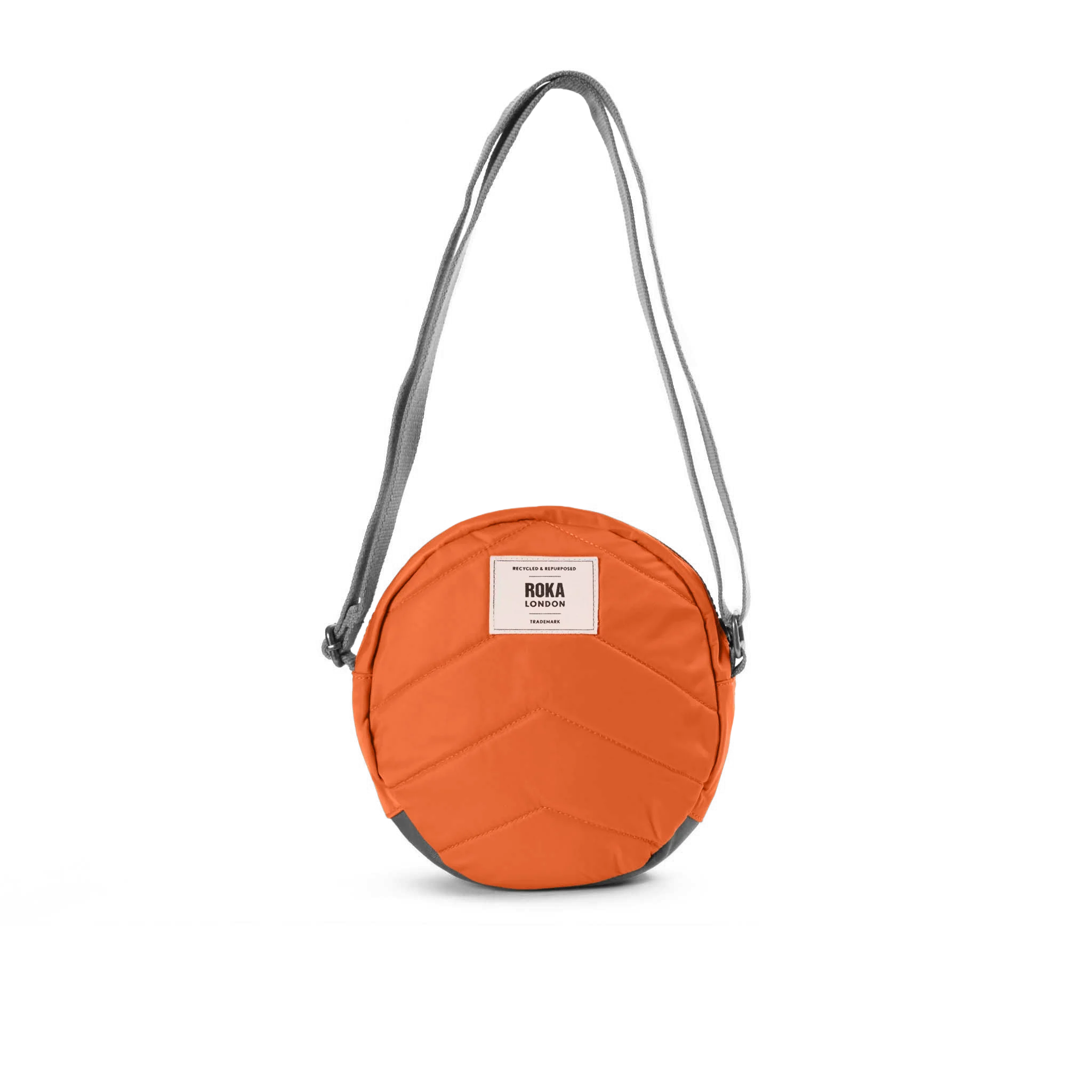 ROKA London - Paddington S crossbody-väska #Färg_Burnt_Orange