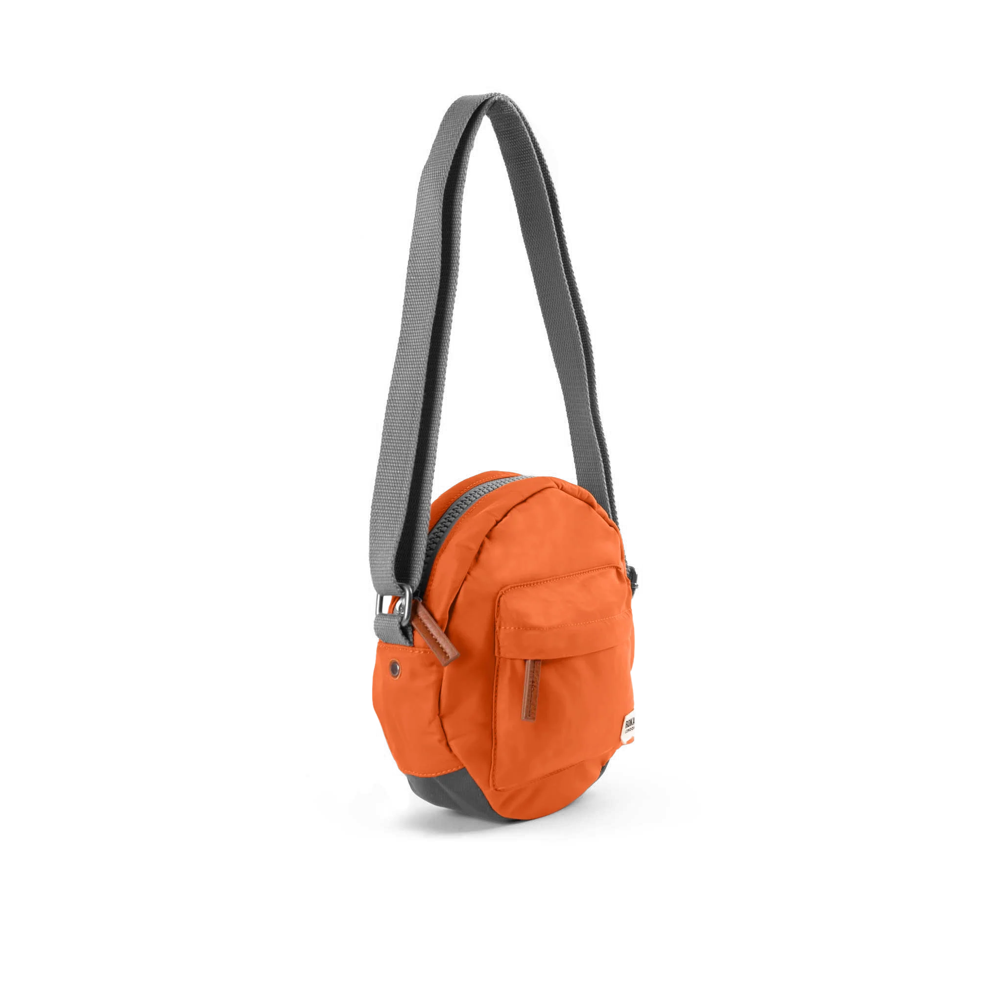 ROKA London - Paddington S crossbody-väska #Färg_Burnt_Orange