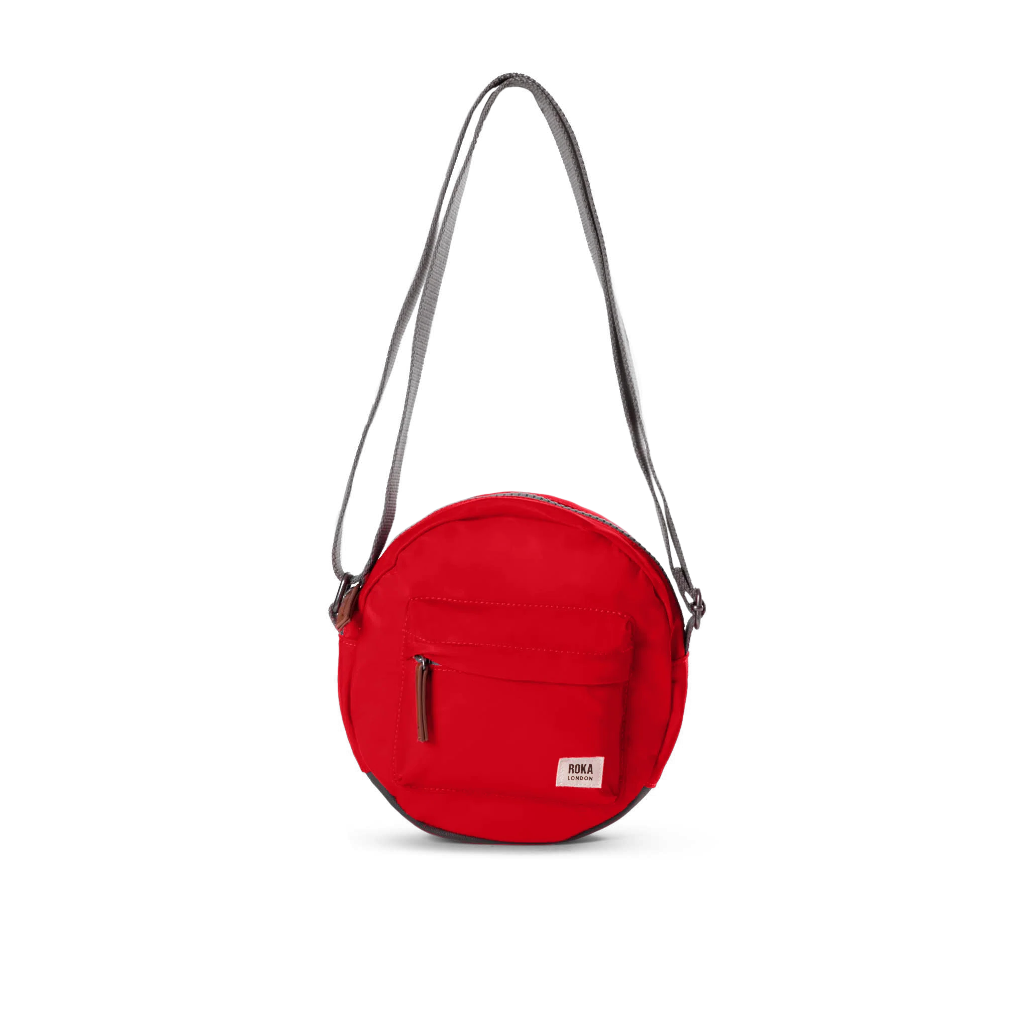 ROKA London - Paddington S crossbody-väska #Färg_Cranberry