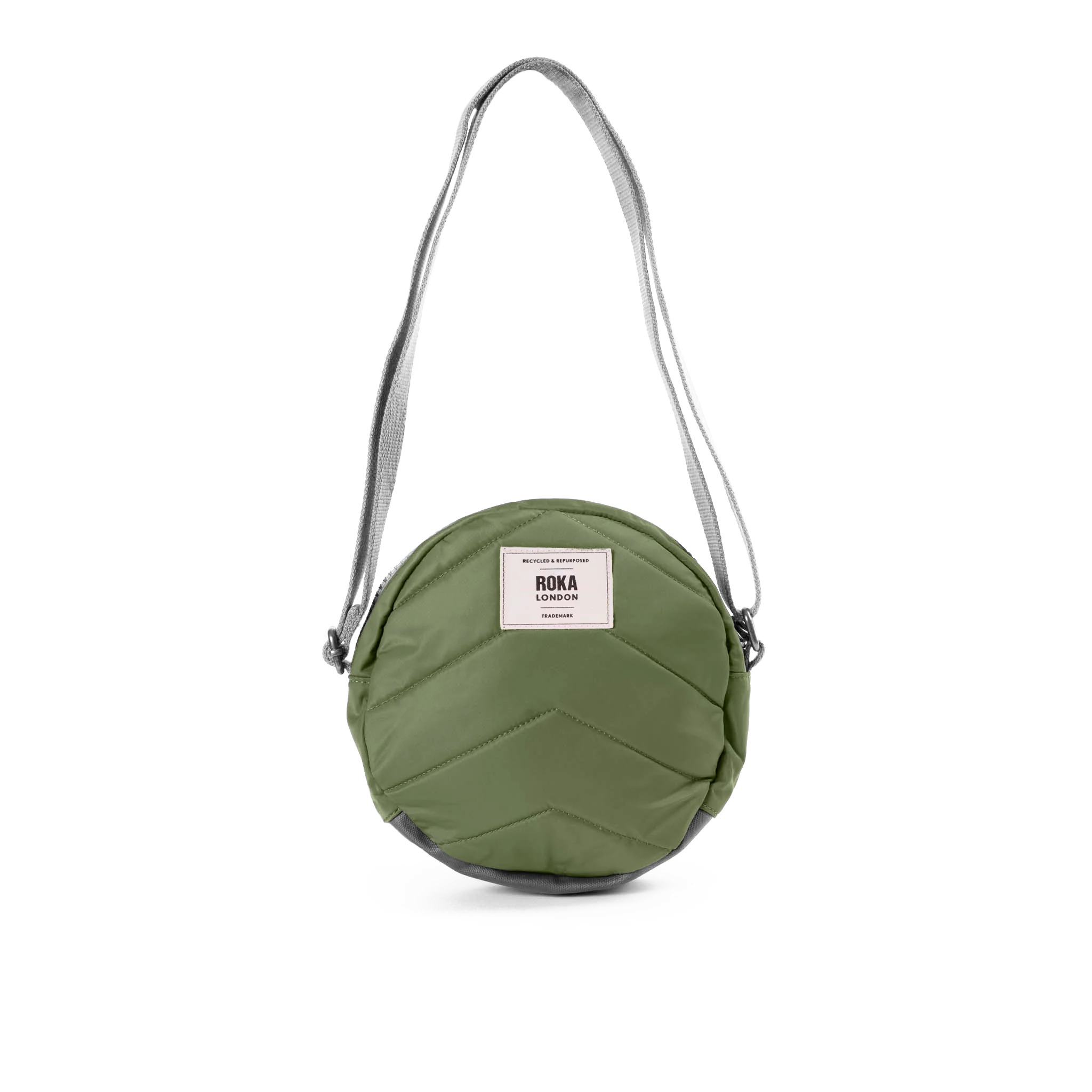ROKA London - Paddington S crossbody-väska #Färg_Avocado