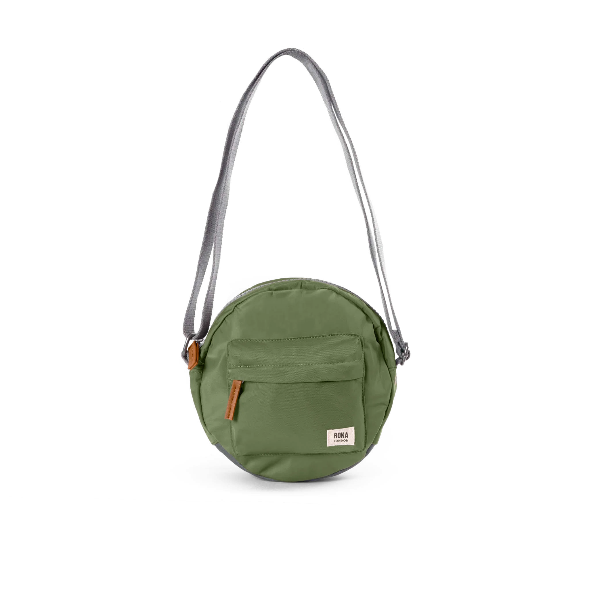 ROKA London - Paddington S crossbody-väska #Färg_Avocado