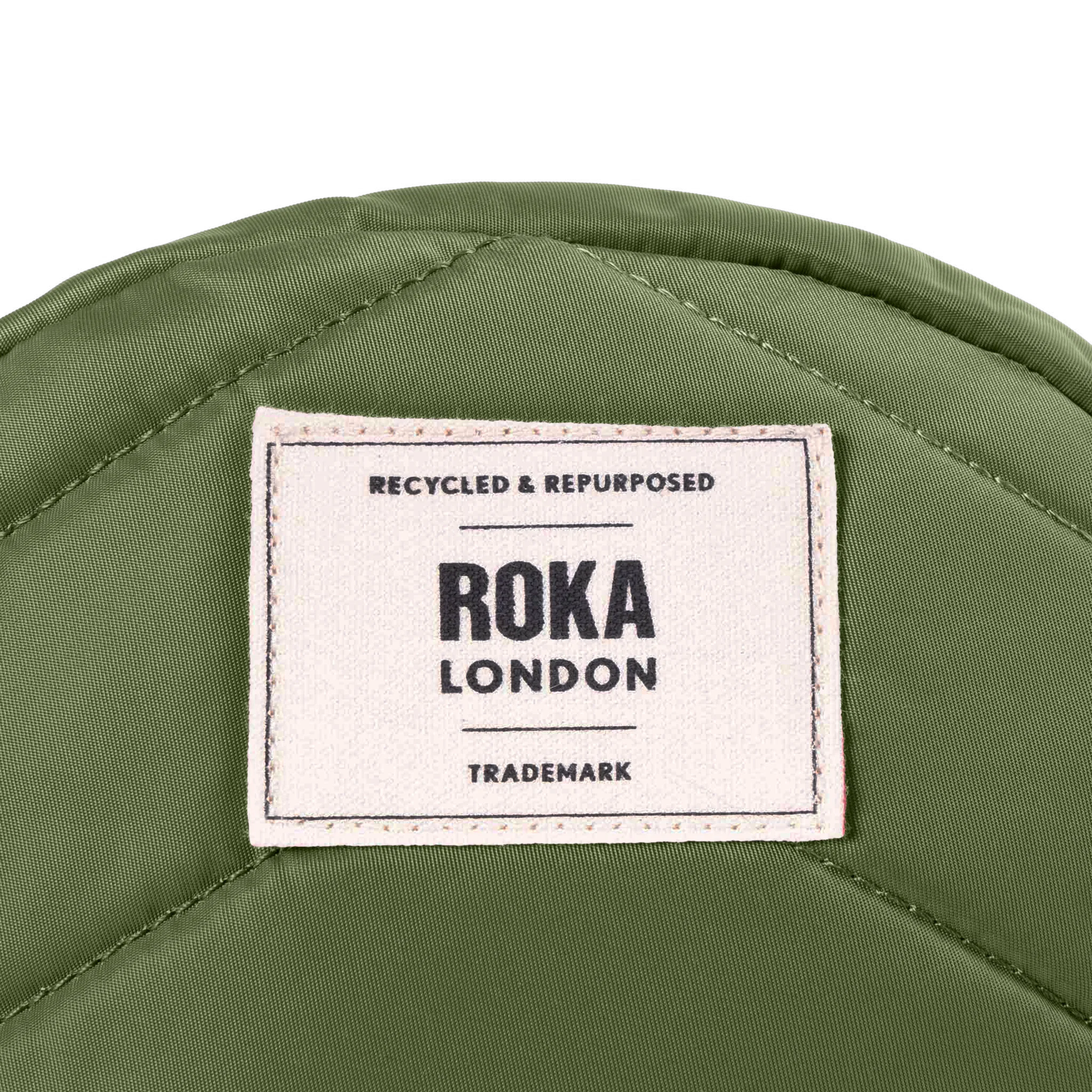 ROKA London - Paddington S crossbody-väska #Färg_Avocado