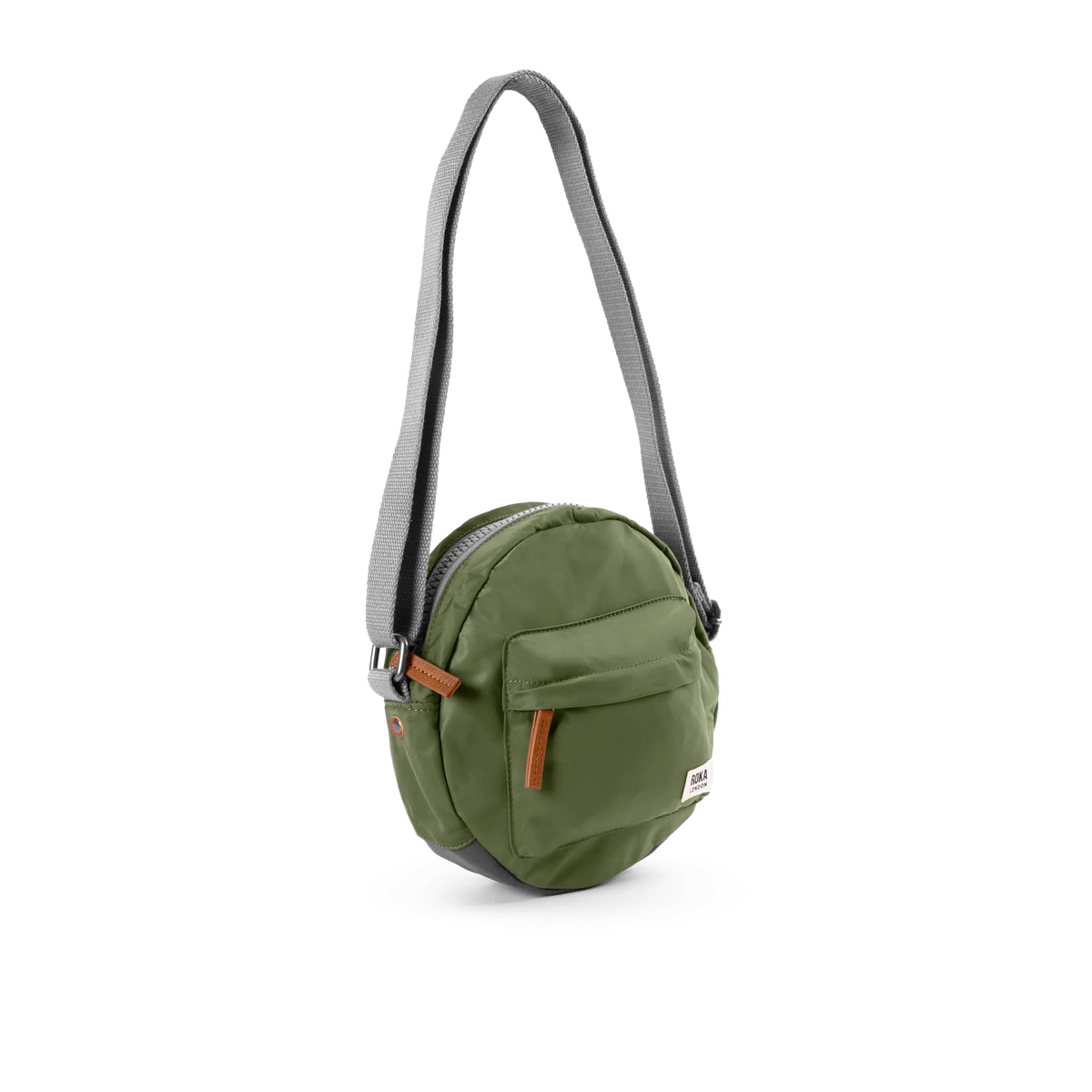 ROKA London - Paddington S crossbody-väska #Färg_Avocado