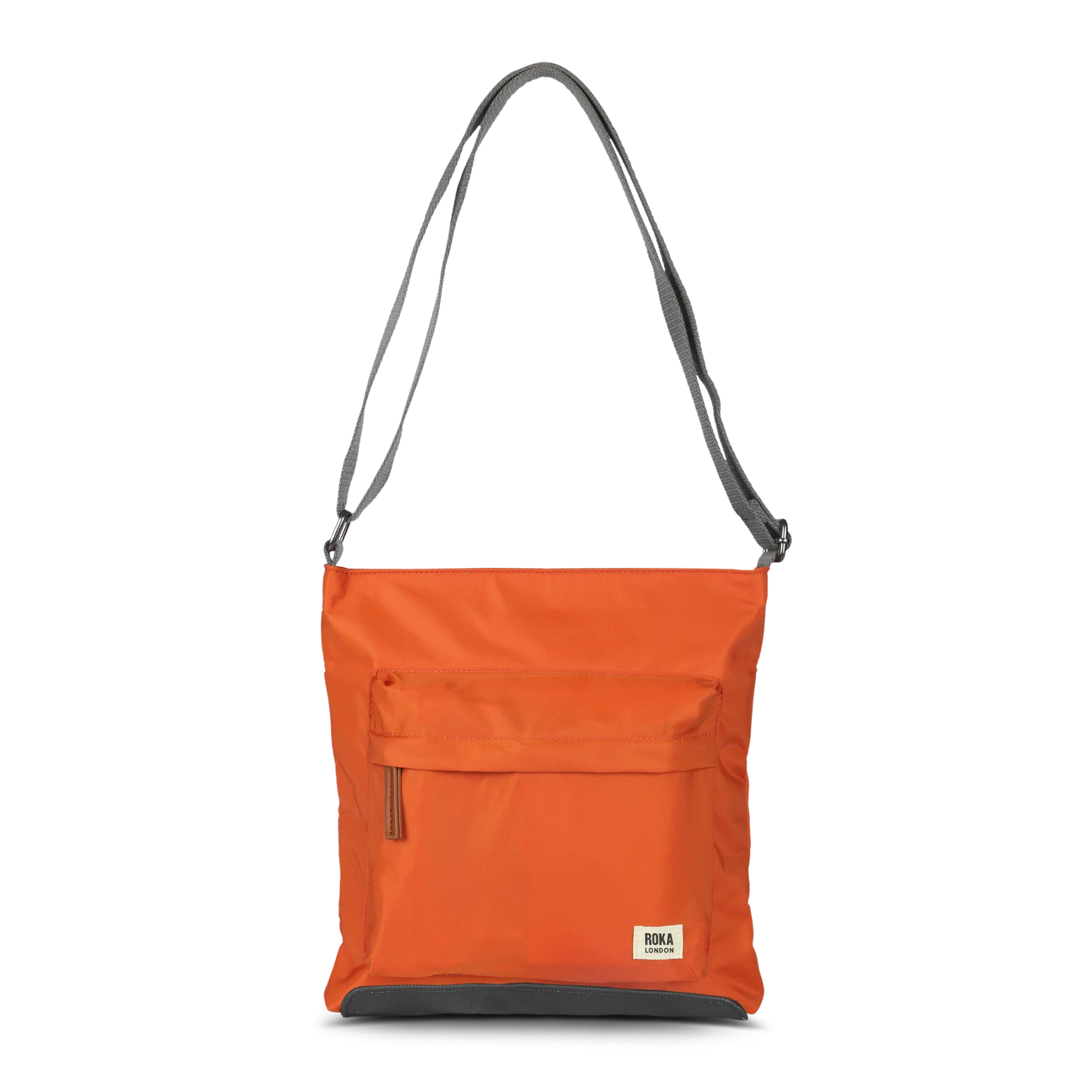ROKA London - Kennington M crossbody-väska #Färg_Burnt_Orange