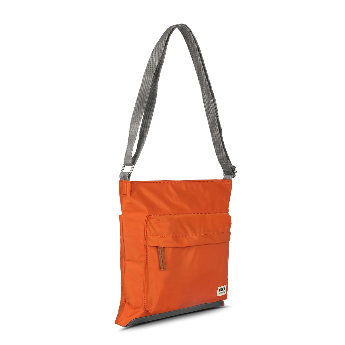 ROKA London - Kennington M crossbody-väska #Färg_Burnt_Orange