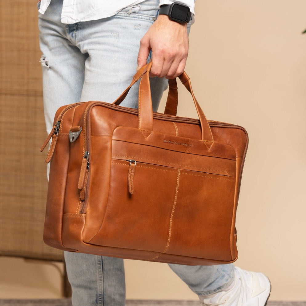 The Chesterfield Brand - Ryan Laptopväska #Färg_Konjak