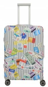 Accessoires Luggage Cover Resväskeskydd – Storlek M #färg_ljusgrå