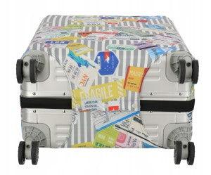Accessoires Luggage Cover Resväskeskydd – Storlek M #färg_ljusgrå