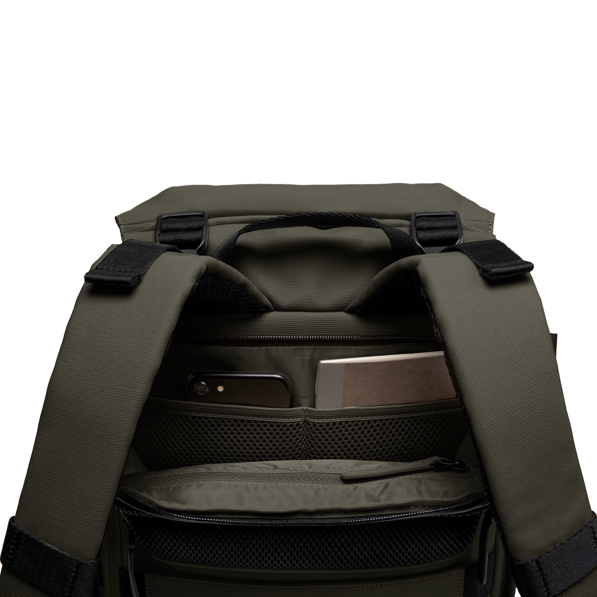 SoFo Backpack City #Färg_Mörk oliv