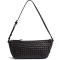 Sofya Axelremsväska 12 CM #Färg_Mörkbrun