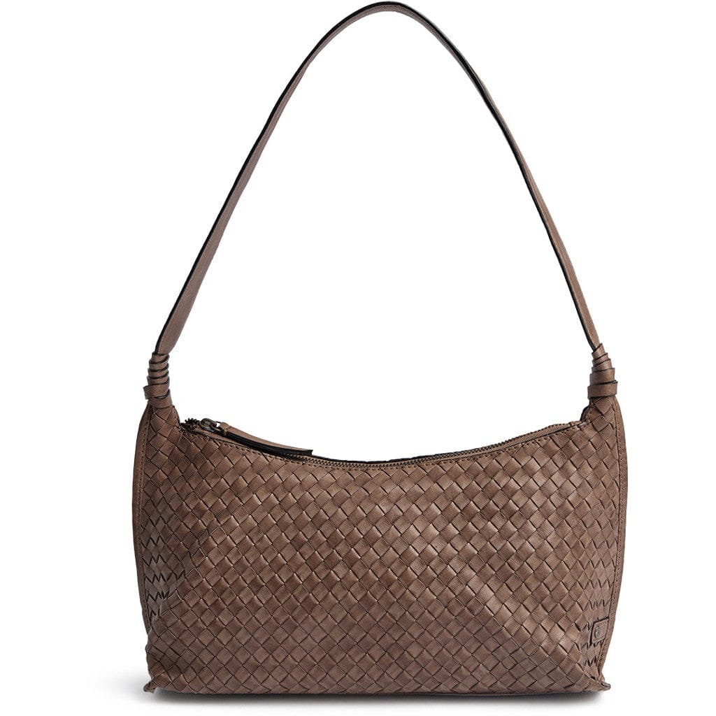Sofya Axelremsväska 18 CM #Färg_Mörk taupe