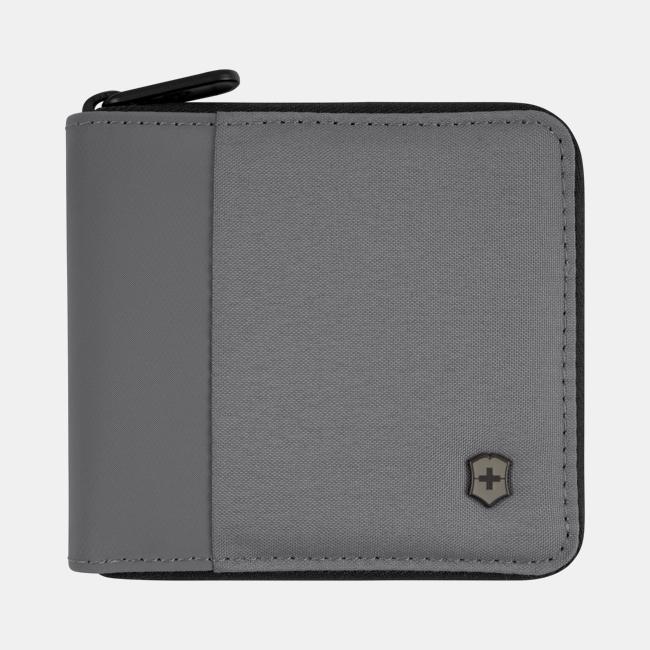 Zip Around Wallet #Färg_Grå