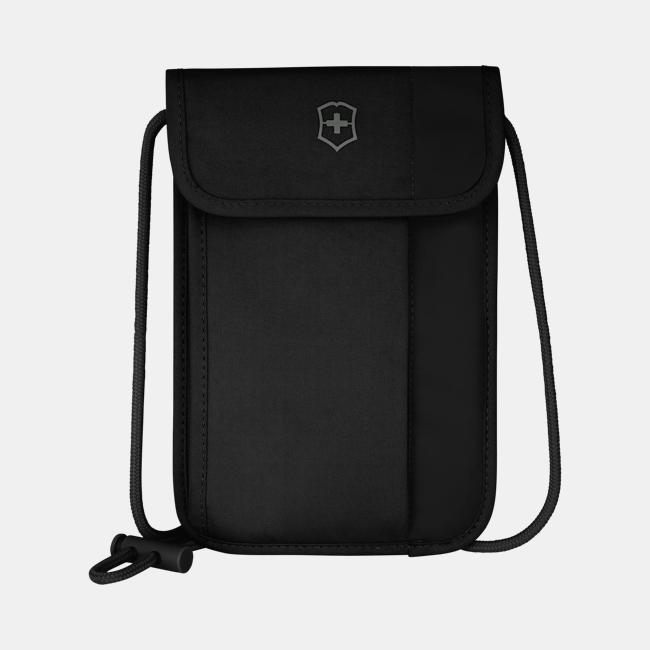 Travel Essentials Security Neck Pouch #Färg_Svart