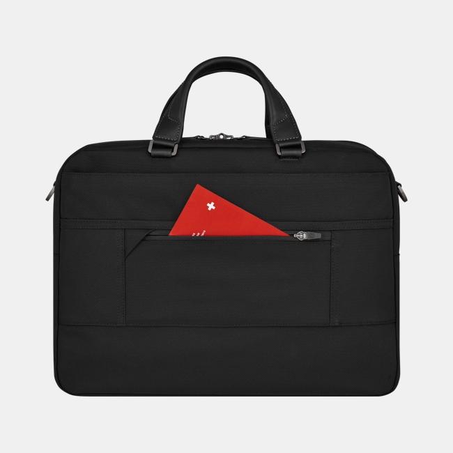 Mythic Compact Briefcase Laptopväska #Färg_Svart