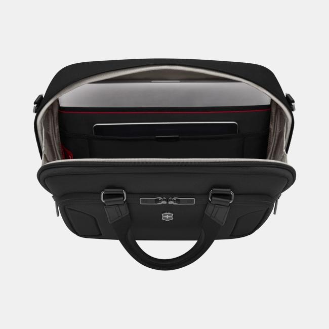 Werks Traveler 7.0 Compact Briefcase Datorväska #Färg_Svart