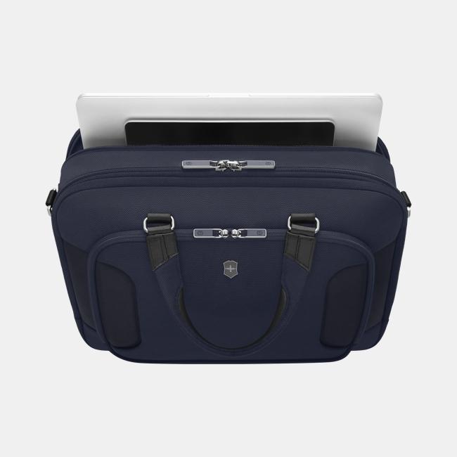 Werks Traveler 7.0 Deluxe Briefcase Datorväska #Färg_Marinblå