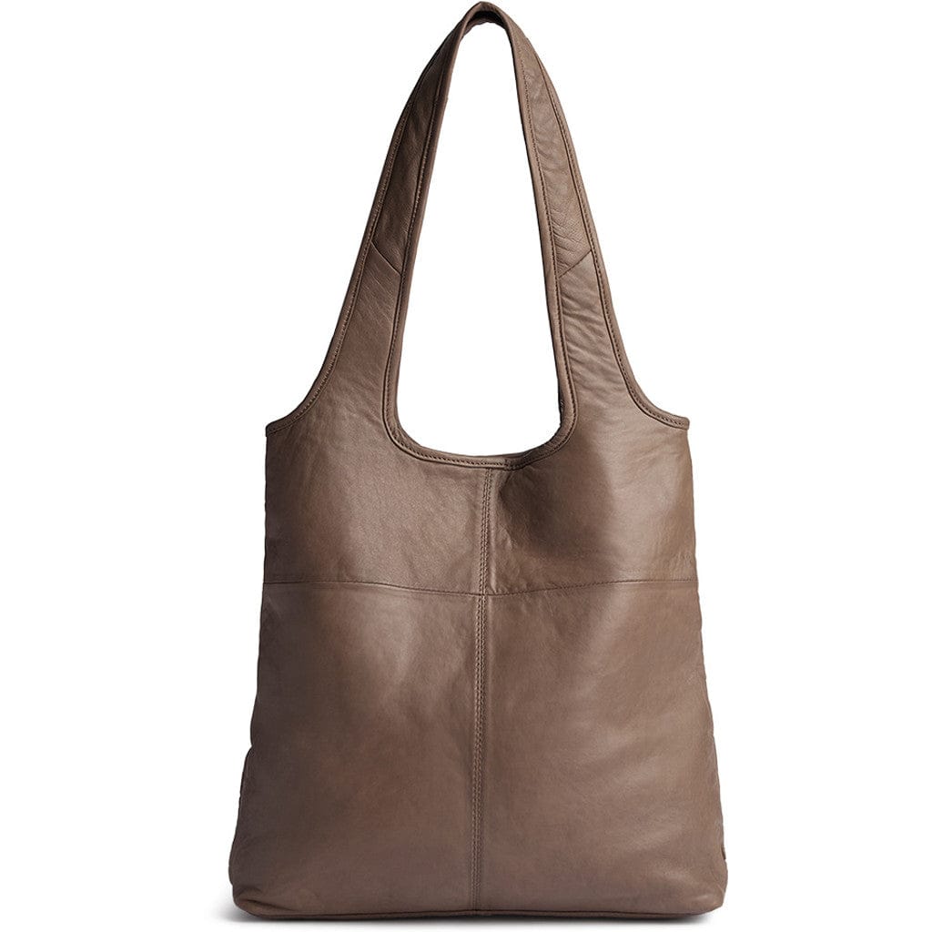 Tidlös Shoppingväska 38 CM #Färg_Mörk taupe