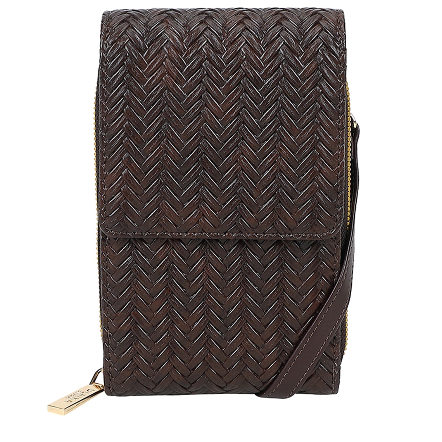 Braid4 Mobilväska #Färg_Brun
