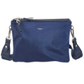 Nylon Pocket Axelremsväska #Färg_Marinblå