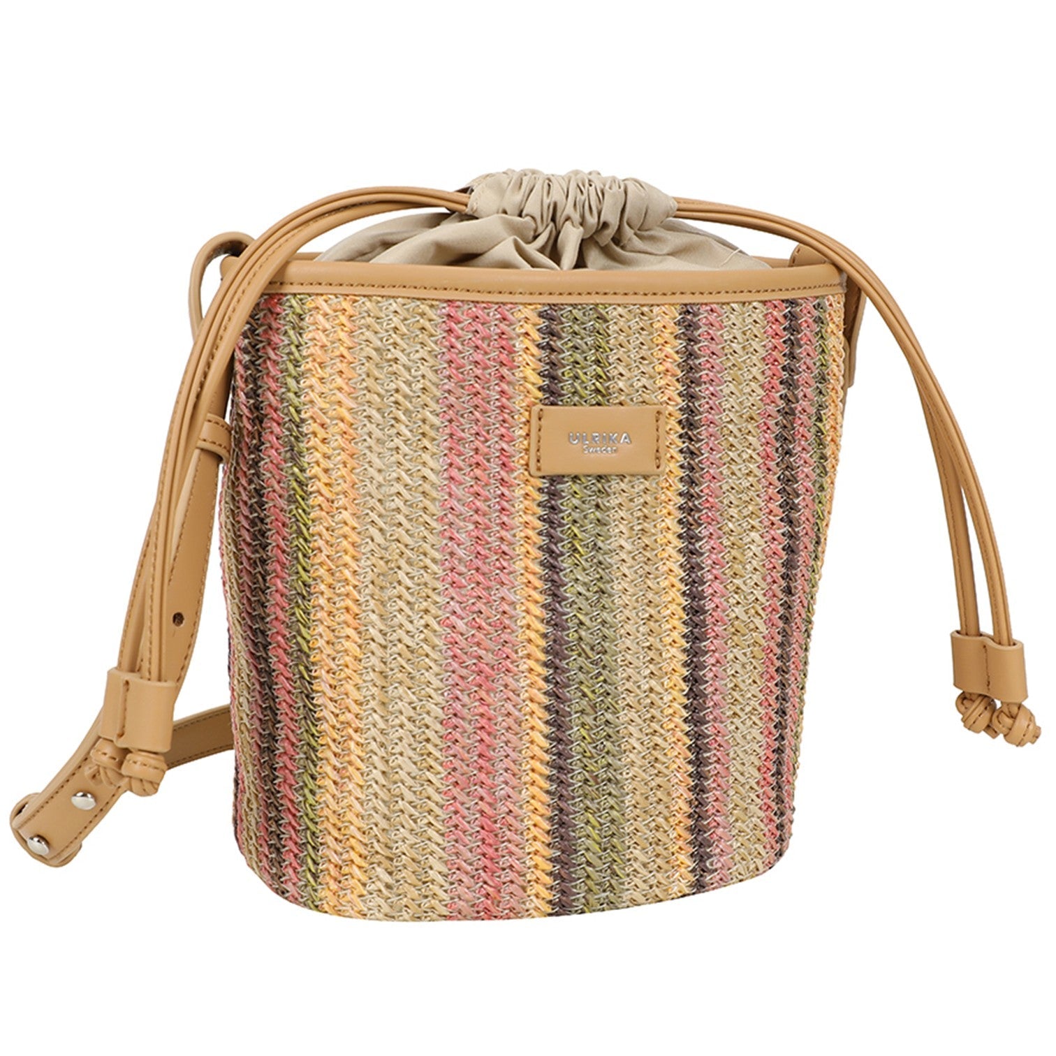 Straw Hink Väska #Färg_Rosa