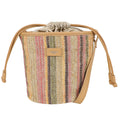 Straw Hink Väska #Färg_Rosa