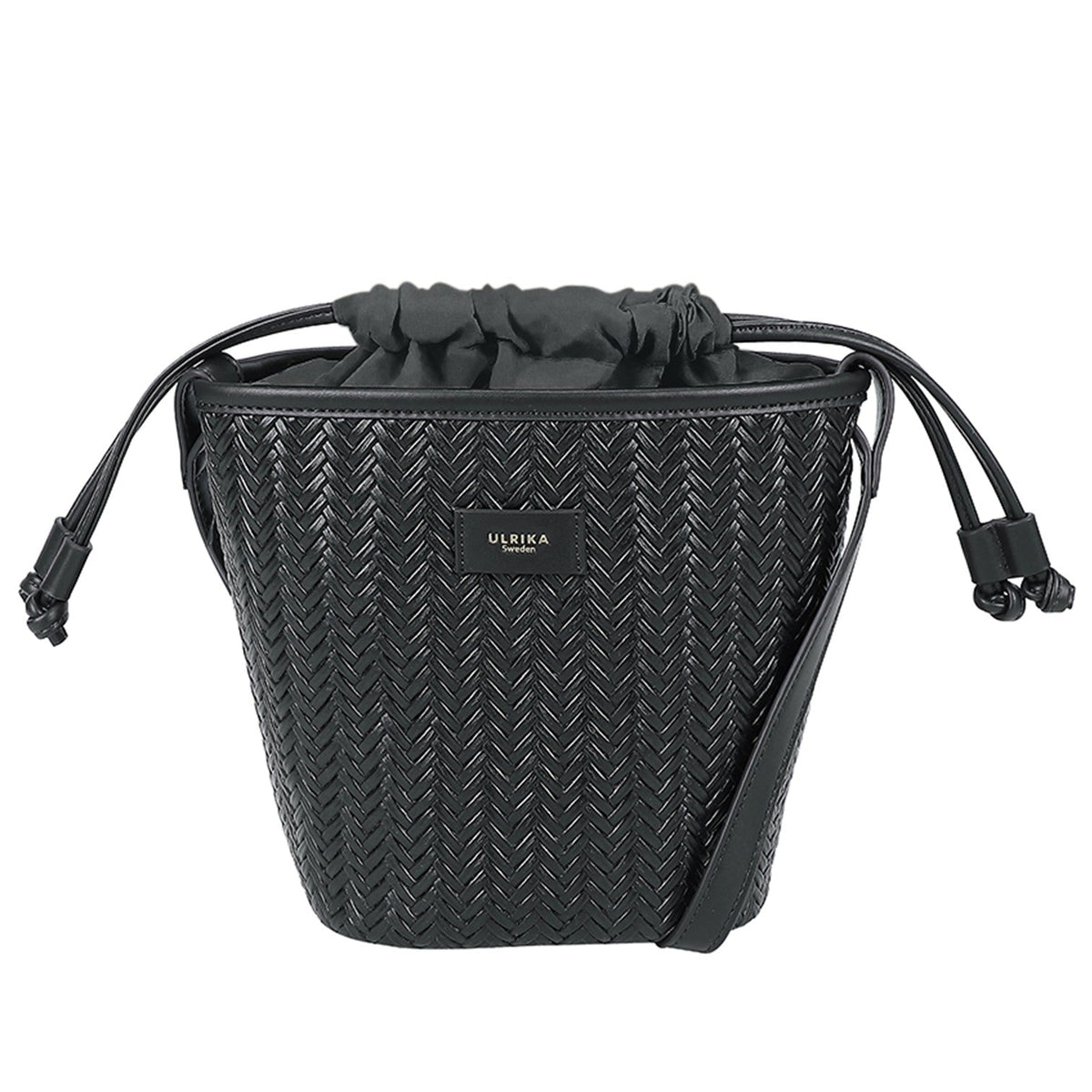 Braid4 Bucket Väska #Färg_Svart