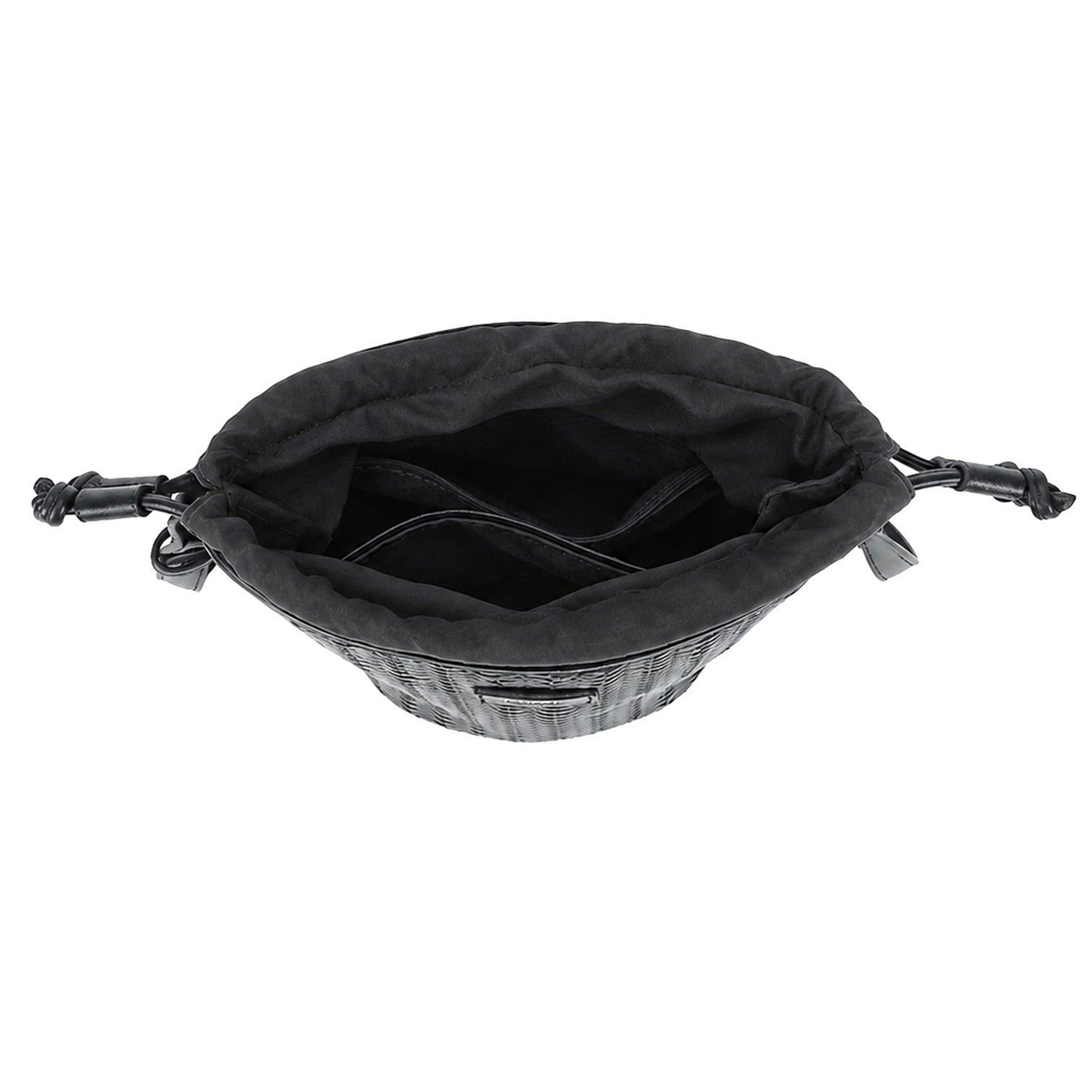 Braid4 Bucket Väska #Färg_Svart