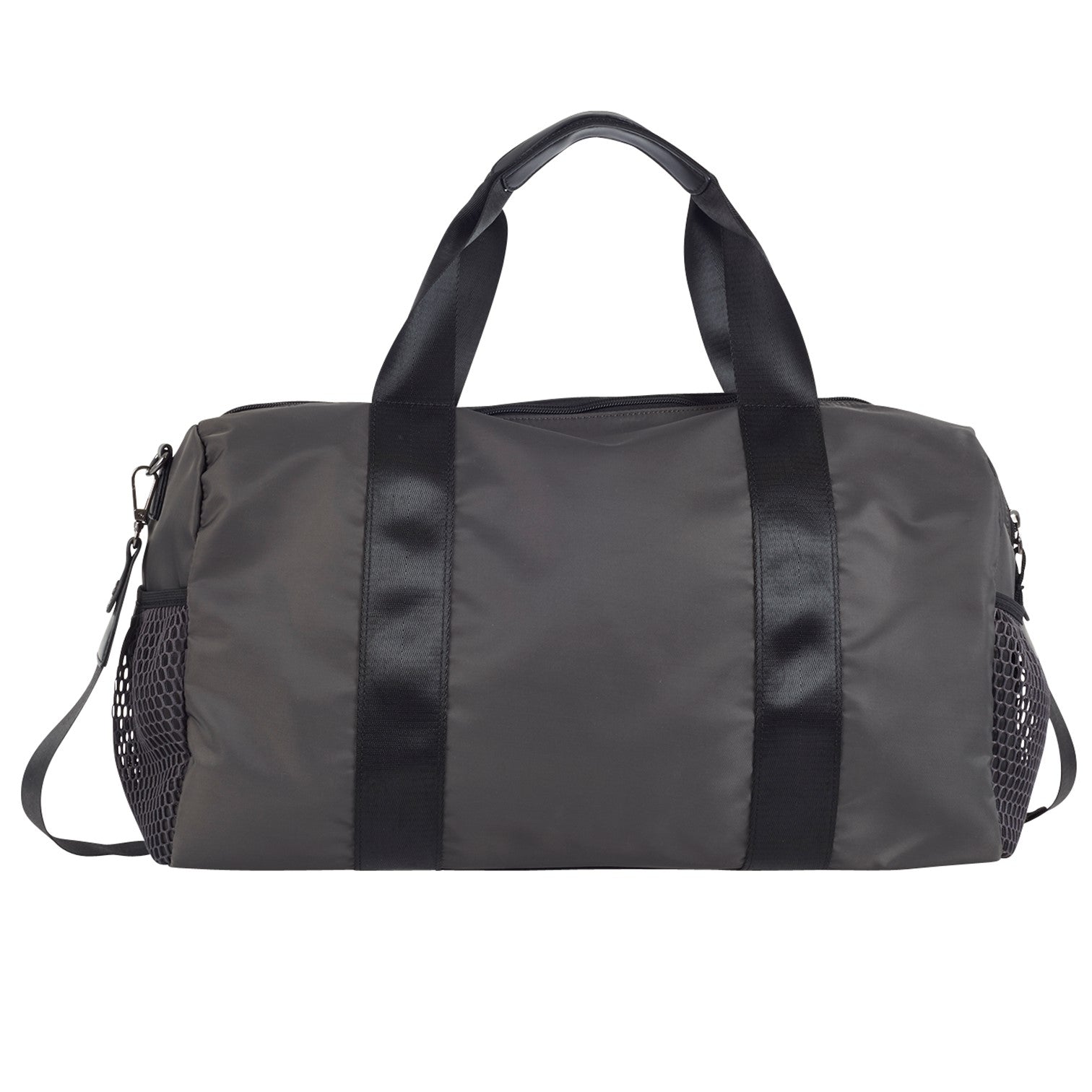 Nylon Weekendbag #Färg_Grå