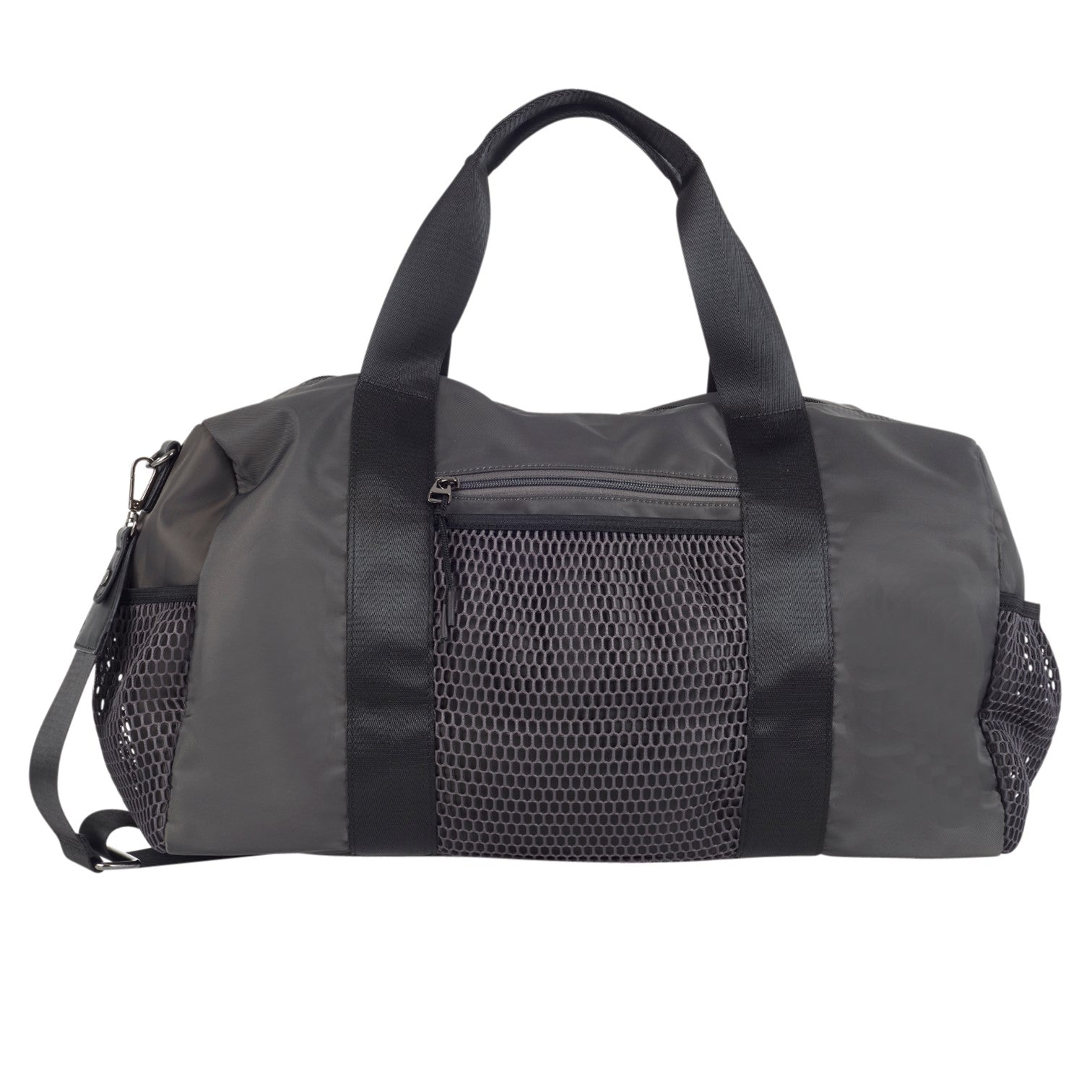 Nylon Weekendbag #Färg_Grå