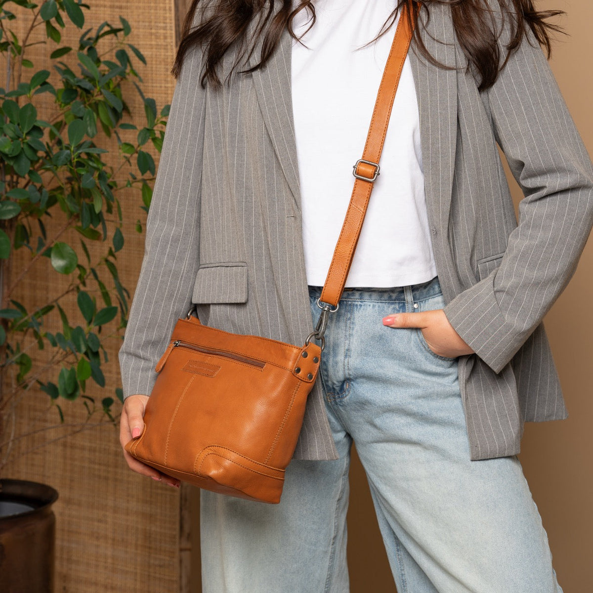 The Chesterfield Brand - Zarita Crossbodyväska #Färg_Konjak