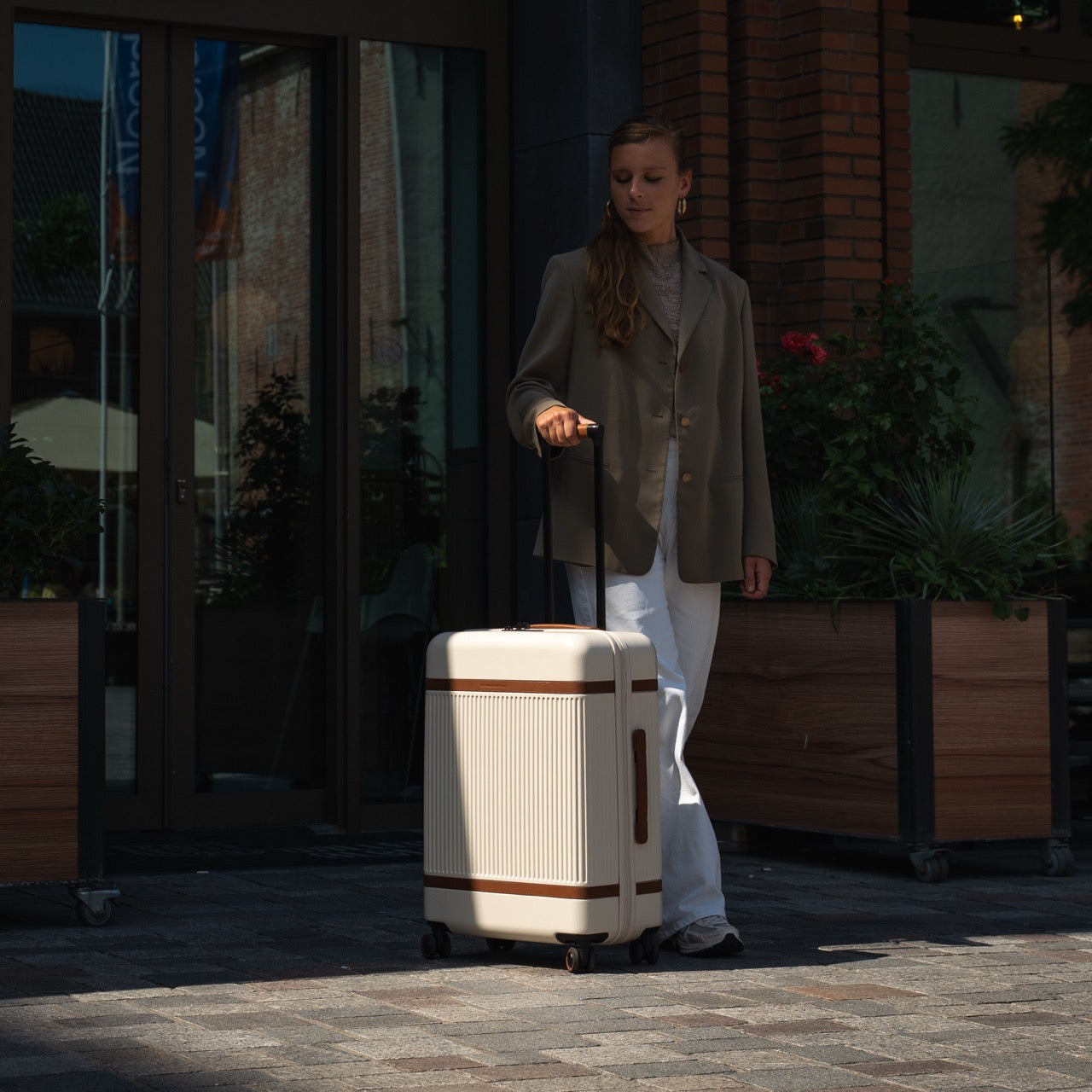 The Chesterfield Brand - Zuna Mellanstor Resväska #Färg_Sandbeige