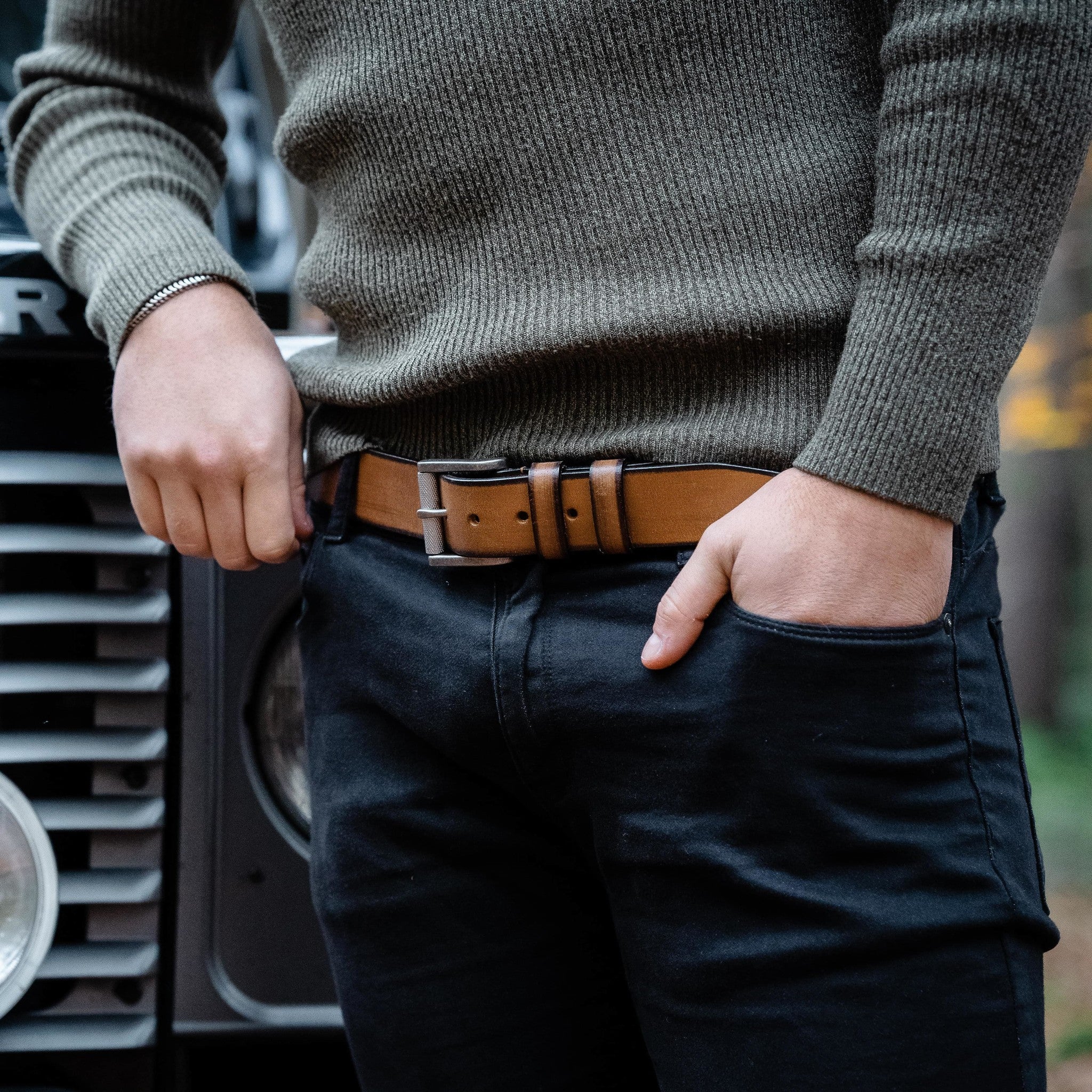The Chesterfield Brand - Aayden Bälte #Färg_Konjak