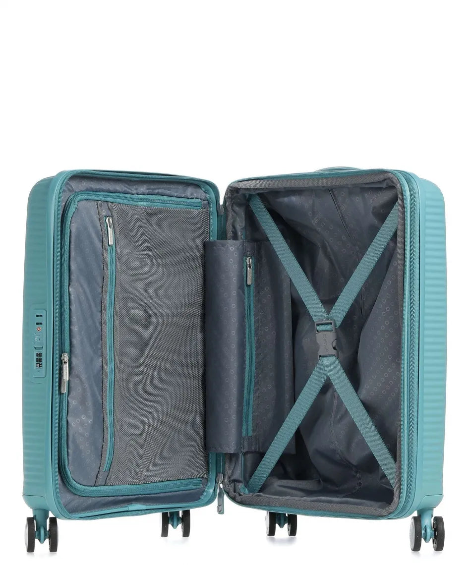 American Tourister - SoundBox 55cm - Kabinväska - Turkos - S