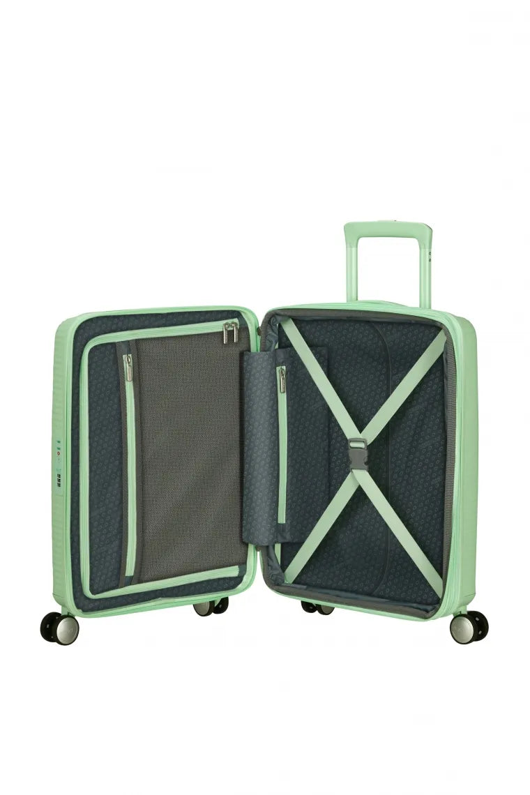 American Tourister - SoundBox 55cm - Kabinväska - Grön - S