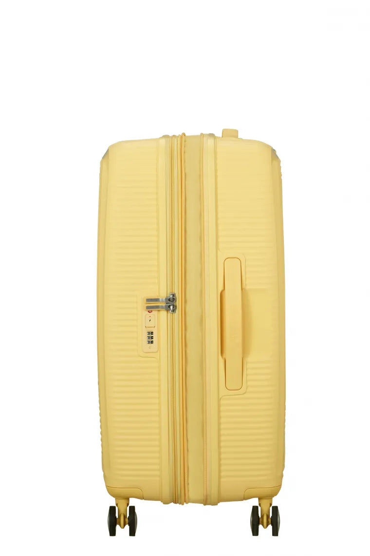 American Tourister - SoundBox 67cm - Resväska - Ljusgul - M
